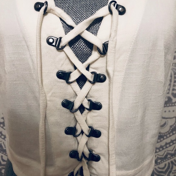 Free People White Vest - Picture 5 of 6